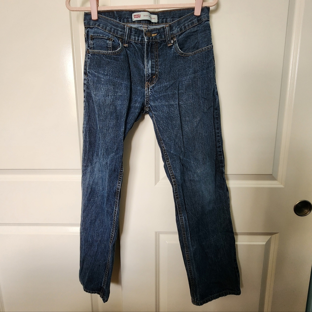Levi's Classic Blue Denim Jeans